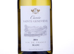 Cuvée Sainte Geneviève Vin de France,2014