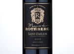 Marquis de Rothberg Saint Emilion,2012