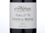 Côtes du Rhône Cellier d'Or,2013