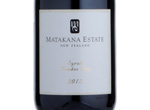 Matakana Estate Hawkes Bay Syrah,2013