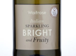 Waitrose Bright and Fruity Italian Sparkling,NV