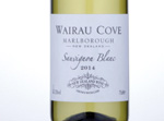Wairau Cove New Zealand Sauvignon Blanc,2014