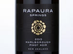 Rapaura Springs Pinot Noir,2013