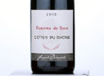 Côtes du Rhône Domaine de Baye,2013
