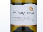 Waipara Hills Sauvignon Blanc,2014