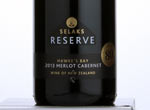 Selaks Reserve  Hawkes Bay Merlot Cabernet,2013