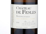 Château de Fesles Bonnezeaux,2010