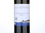 Clearsprings Cabernet Sauvignon Merlot,2013