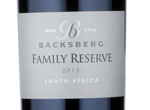 Backsberg Family Reserve Red,2013