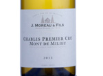 Chablis 1 cru "Mont de Milieu",2013