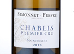 Chablis Premier Cru Montmains,2013