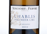 Chablis Premier Cru Vaillons,2012