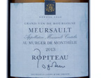Meursault "Les Murgers de Monthélie",2013