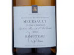 Meursault 1 cru "Les Charmes",2013