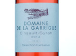 Domaine de la Garrigue Cinsault Syrah Rosé,2014