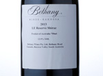 Bethany Le Reserve Shiraz,2013