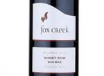 Fox Creek Short Row Shiraz,2013