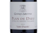Gabriel Meffre Côtes du Rhône Villages Plan de Dieu Saint-Mapalis,2014