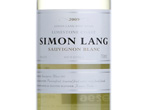 Simon Lang Limestone Coast Sauvignon Blanc 001,2009