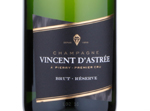 Champagne Vincent d'Astrée Brut Reserve Premier Cru,NV