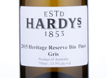 HRB Pinot Gris,2015