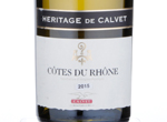 Heritage de Calvet Côtes du Rhône Blanc,2015