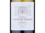 Château Clement Termes Blanc Sec,2015