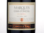 Marques de Casa Concha Syrah,2013