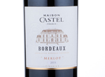 Maison Castel Bordeaux rouge,2015