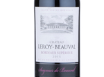 Château Leroy-Beauval Seigneur De Beauval,2015