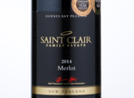 Saint Clair Hawke's Bay Premium Merlot,2014