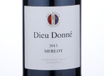 Dieu Donné Merlot,2013
