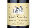 Chablis 1er Cru Montmains-Butteaux,2013