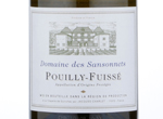 Pouilly-Fuissé Domaine des Sansonnets,2014
