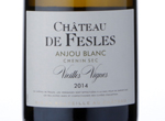 Château de Fesles Anjou Blanc Vielle Vignes,2014