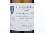 Meursault 1er Cru Charmes Cuvée Albert Grivault - Hospices de Beaune,2013