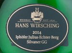 Iphöfer Julius-Echter-Berg Silvaner Großes Gewächs trocken,2014