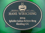 Iphöfer Julius-Echter-Berg Riesling Großes Gewächs trocken,2014