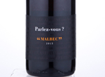 Parlez-vous? Malbec,2015