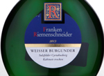 Sulzfelder Cyriakusberg Weißer Burgunder Kabinett trocken,2013