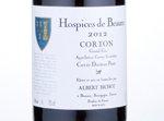 Corton Grand Cru Cuvée Docteur Peste - Hospices de Beaune,2012