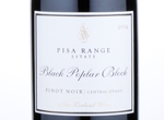 Pisa Range Estate 'Black Poplar Block' Pinot Noir,2014