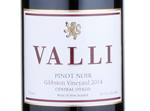 Valli Gibbston Vineyard Pinot Noir,2014