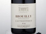 Brouilly l'Authentique,2014