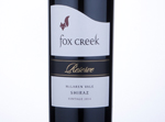 Fox Creek Reserve Shiraz,2014
