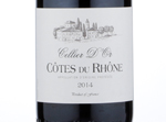 Cellier d'Or Côtes du Rhône,2014