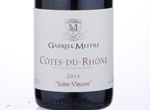 Gabriel Meffre Cotes du Rhone Saint Vincent,2015