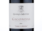 Gabriel Meffre Gigondas Sainte Catherine,2014
