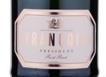 Francois President Rosé Brut,2013