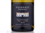 Fairhall Downs Single Vineyard Sauvignon Blanc,2016